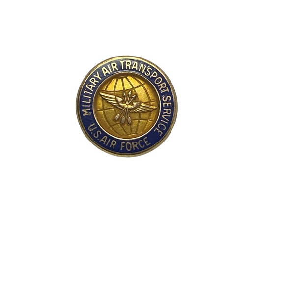 Military Air Transport Service Lapel Pin US Air Force - Picture 4 of 9
